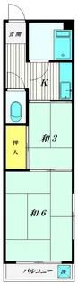 伊藤マンション【3階】の間取り
