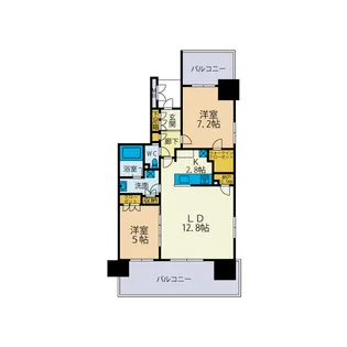 オリオンヒルズ【1階】の間取り