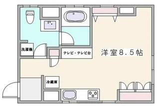 SKハイツ【1階】の間取り