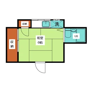 プラムハイツ【2階】の間取り