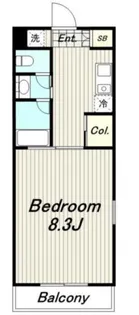 アムール百草園【1階】の間取り