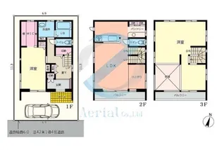 東京都江戸川区瑞江4【一戸建】の間取り