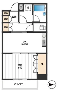 藤和シティホームズ板橋大山弐番館【3階】の間取り