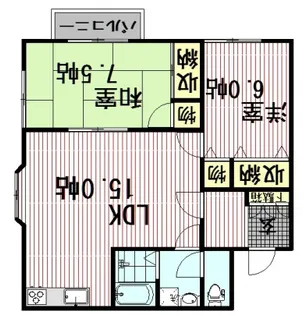 J hill s【4階】の間取り