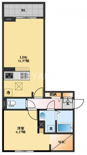ビエント【1階】の間取り