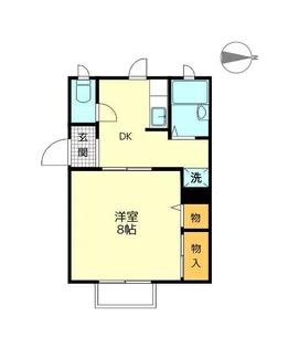 プリントス【2階】の間取り