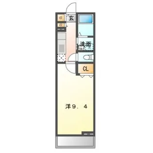 ヴィラ・ファミーユ【1階】の間取り