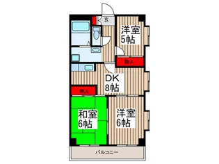 星野レジデンス【2階】の間取り