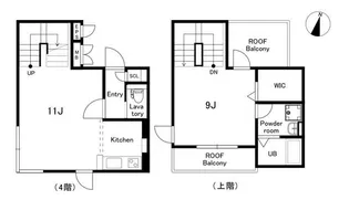 ALERO自由が丘South【5階】の間取り