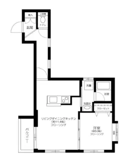BLESS SETAGAYA【1階】の間取り