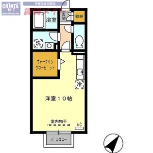 グランモアゆめが丘 A棟【2階】の間取り