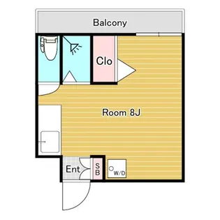 アーバンレジデンス21【2階】の間取り