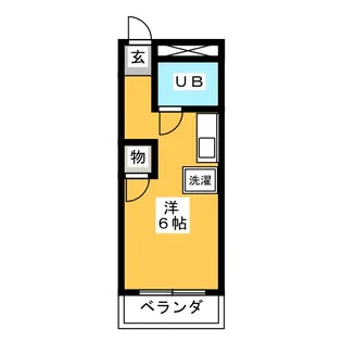 エクセレント・サン A【2階】の間取り