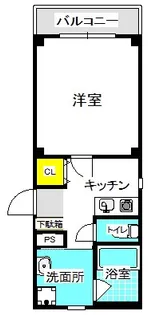 カルム千里山東【1階】の間取り