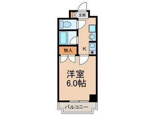 マリンコ-ト大町【1階】の間取り