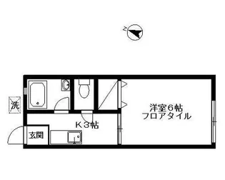 パールハイム【1階】の間取り