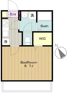 リブリ・グリーンヒルII【2階】の間取り