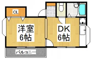 ライフコート柏【2階】の間取り