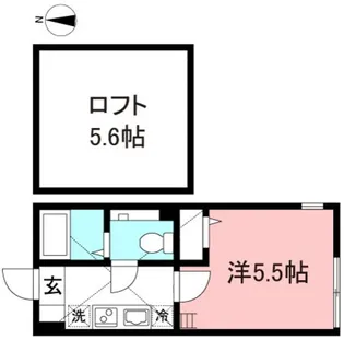 アザーレ・クオン中野島【1階】の間取り