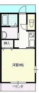 レトア・ブルーム【2階】の間取り