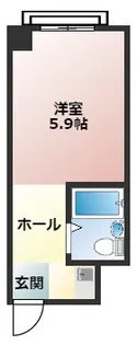 ステュディオ堺フェニックス【7階】の間取り