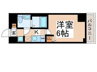 GENOVIAお花茶屋IIskygarden【3階】の間取り