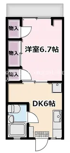 ハイム美晴【1階】の間取り