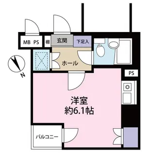 シティコープ目白【6階】の間取り