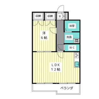 スターハイツ【3階】の間取り