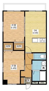 Grazie西時津【4階】の間取り