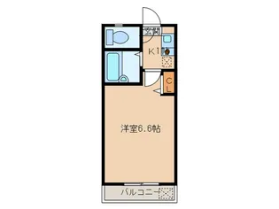 プチメゾン昭代【2階】の間取り