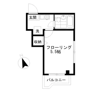 バーンフリート横浜【3階】の間取り
