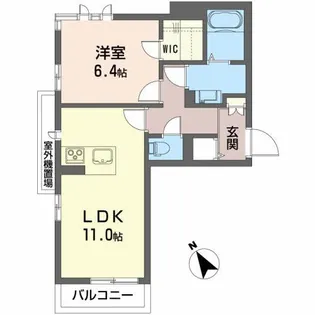 シャーメゾン旭町【3階】の間取り