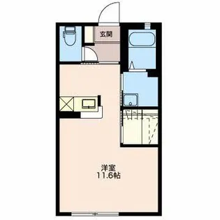 ブール ド ネージュ【2階】の間取り