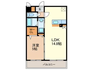 シエラハウス【1階】の間取り