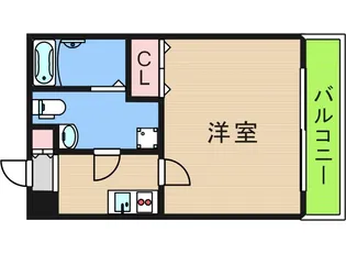 フレイランス浜口【3階】の間取り