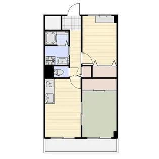 パレス兵庫駅前通【4階】の間取り