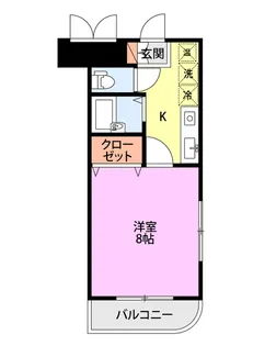 マロングリーン【1階】の間取り