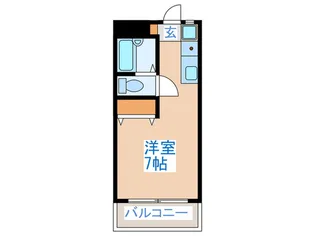 メゾン・ソ-ラ【2階】の間取り