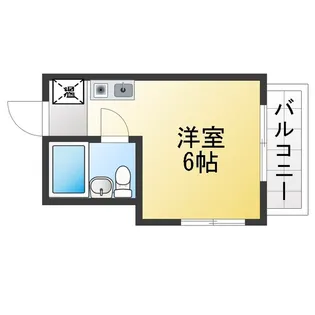白水アベニュー【3階】の間取り