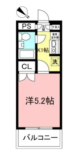 ジョイフル池袋【5階】の間取り