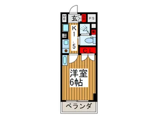 サンビ-ム練馬マンション【1階】の間取り
