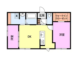 hillsO.K.A【2階】の間取り