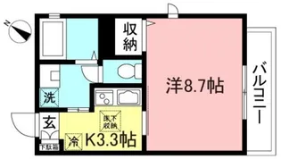 メゾン ルミナス【1階】の間取り