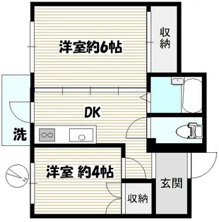 和幸ビル【3階】の間取り