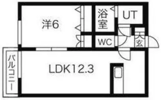 レジデンスK【2階】の間取り