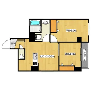 The Orchid Manor【1階】の間取り