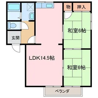 キャピタルハウス【2階】の間取り