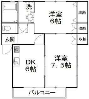 クレッシェンド【2階】の間取り