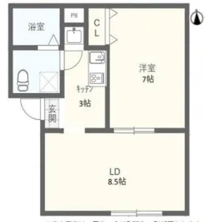 春風のホワイトモカ【2階】の間取り